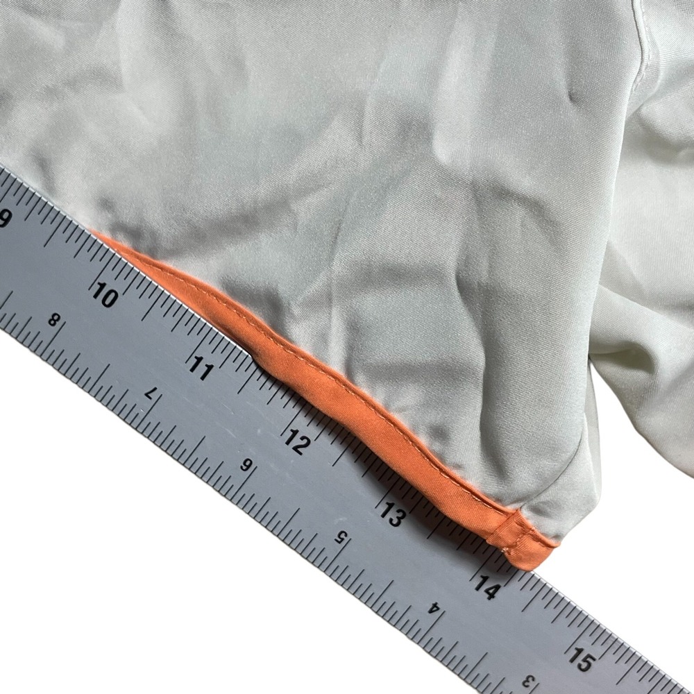 Nike Women's Tempo Running Shorts Light‎ Bone/Orange DJ0919-072 Size Large - Picture 7 of 8